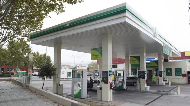 Imagen de archivo de una gasolinera.