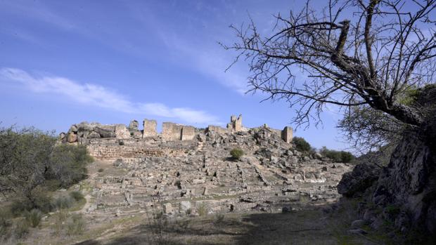 Yacimiento de Ciudad de Vascos, en Navalmoralejo