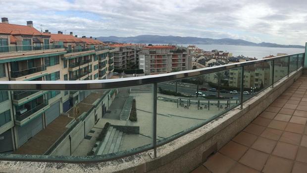 Uno de los pisos a la venta en Sanxenxo