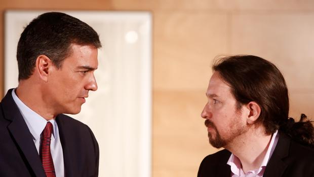Pedro Sánchez y Pablo Iglesias