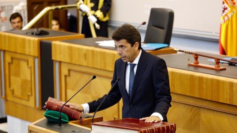 Carlos Mazón, elegido nuevo presidente de la Diputación de Alicante