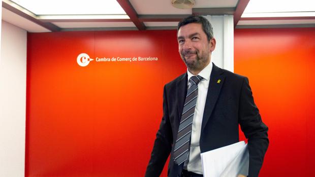 El presidente de la Cámara de Comercio de Barcelona, Joan Canadell