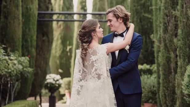 Choperena y Griezzman, el dia de su boda
