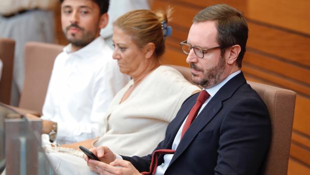 Javier Maroto, en el pleno extraordinario celebrado la semana pasada