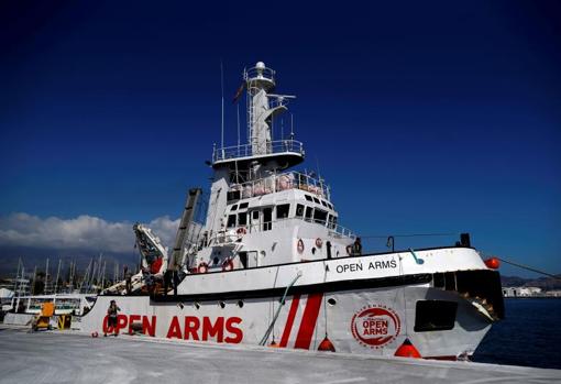 El barco de la ONG Proactiva Open Arms