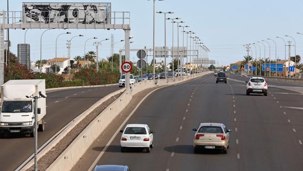 Imagen de archivo de una carretera de Valencia