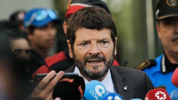 Batlle, ante los medios en una imagen reciente