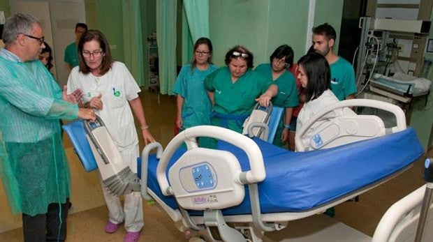 Uno de los quirófanos del hospital de Guadalajara