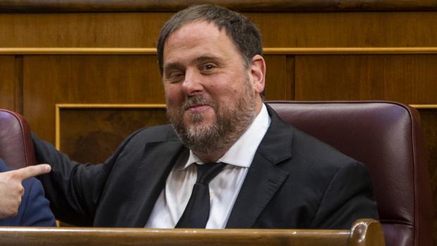 Oriol Junqueras, en el Congreso de los Diputados