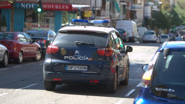 Un coche de la Policía Nacional, en una imagen de archivo