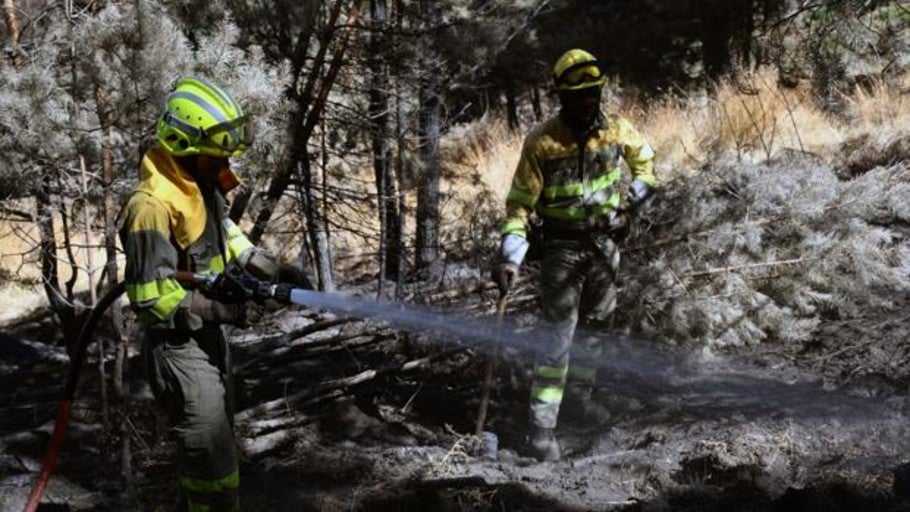 Extinguido tras 18 días el incendio de La Granja