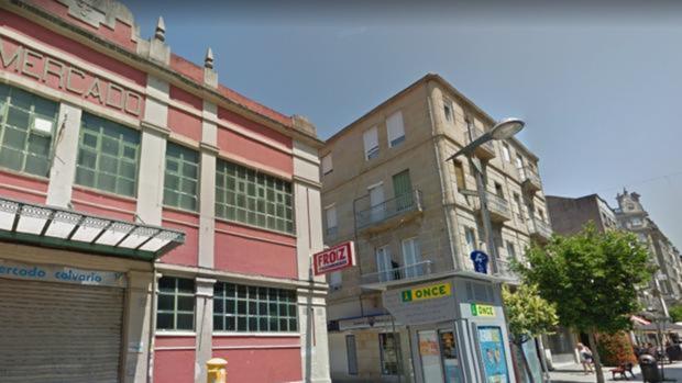 El barrio del Calvario, en Vigo, donde se produjeron los hechos