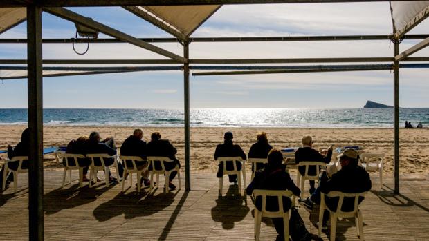 Imagen de archivo de la costa alicantina