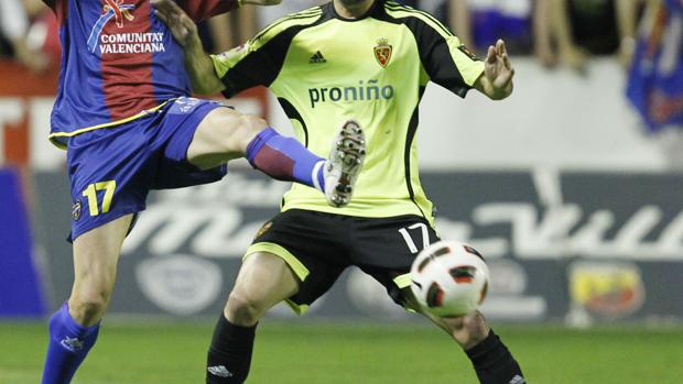 Imagen del partido Levante-Zaragoza, jugado en 2011