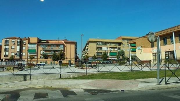 Plaza Vergara del barrio de la Alhóndiga de Getafe