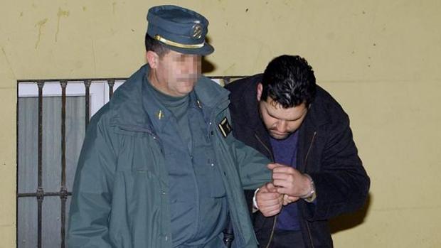 Imagen del preso en la Audiencia Provincial de Málaga, en 2005