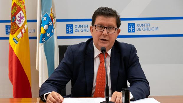 El director general de la Función Pública, José María Barreiro, este miércoles en rueda de prensa