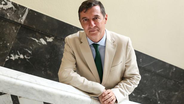 Juan Ramón Brigidano posa para ABC