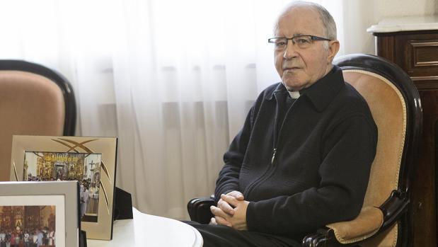 El obispo de Zamora Gregorio Martínez Sacristán, en una imagen de archivo