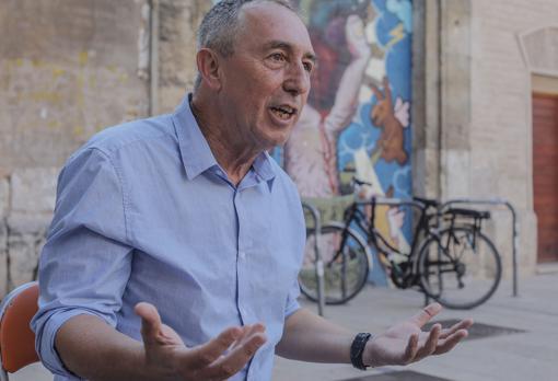 El portavoz de Compromís en el Congreso, en un momento de la entrevista