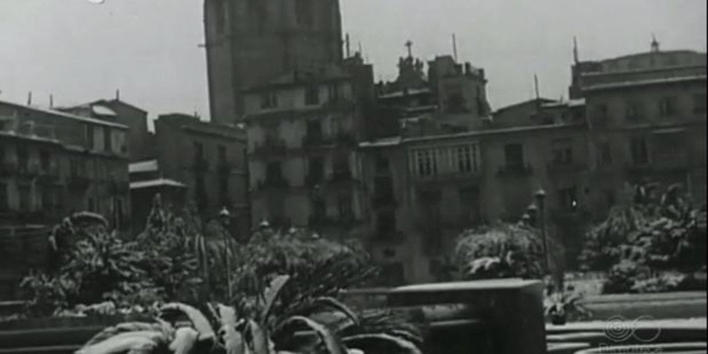 This is how Valencia looked like with snow 60 years ago Archyde