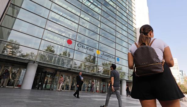 Imagen de archivo tomada en la Ciudad de la Justicia de Valencia