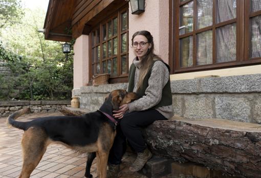 Patricia Uslé, una vecina afectada