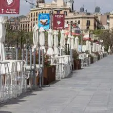 La hostelería avisa que el plan de desescalada podría provocar el cierre de hasta el 30% de los locales Restaurantes-vacios-cataluna-kd2--220x220@abc