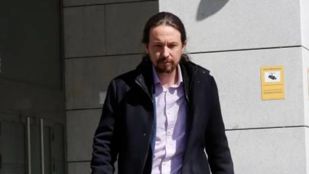 Pablo Iglesias, en la Audiencia Nacional