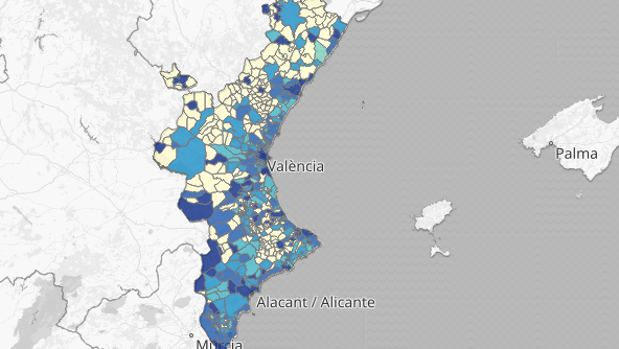 Mapa Y Listado De La Expansion Del Coronavirus En La Comunidad Valenciana Por Municipios