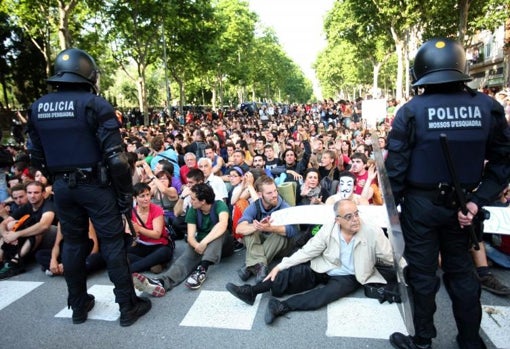 Asedio al Parlament en 2011