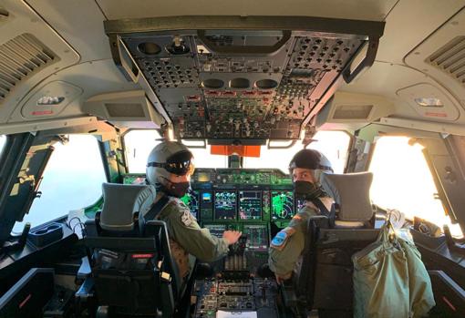 Dos pilotos de A400M del Ejército del Aire