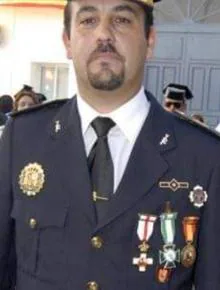 José Marín uniformado como jefe de la Policía Local de Tibi