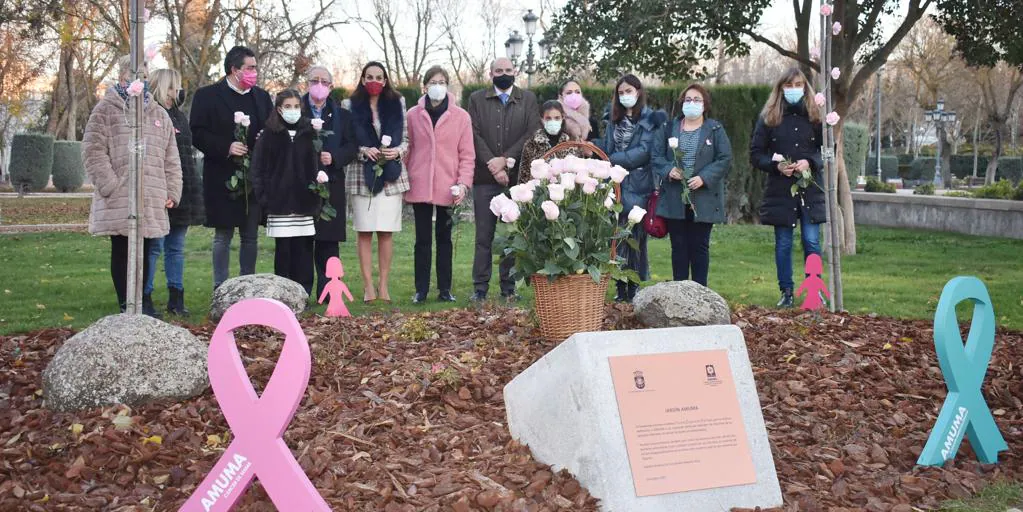 Open the «Amuma garden», the pink corner dedicated to the victims of breast cancer