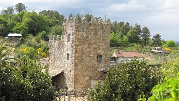 Torre de un pazo en Orense