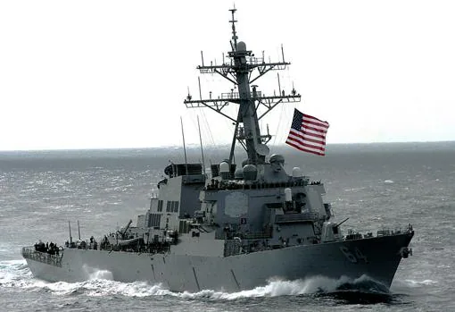 USS Carney.