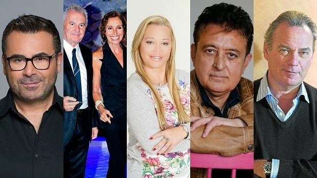 Jorge Javier Vázquez, Victor Manuel, Belén Esteban, Manolo García y Bertín Osborne