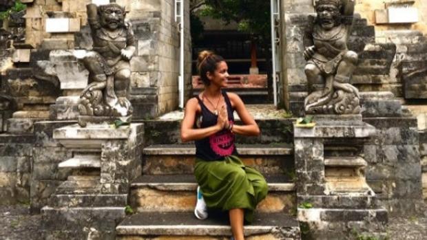 Lara Álvarez, vacaciones en Bali