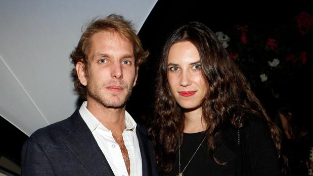 Andrea Casiraghi y Tatiana Santo Domingo en París