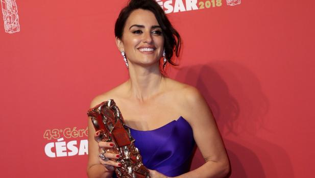 Penélope Cruz, el viernes en París