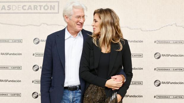 Richard Gere y Alejandra Silva