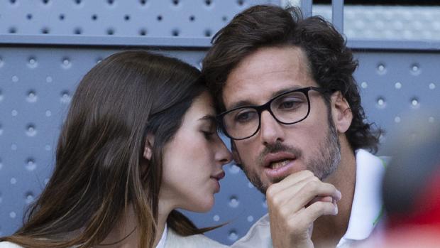 La pareja en el Máster de Tenis de 2018