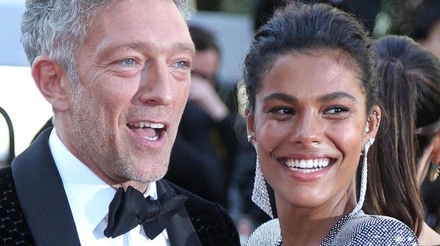 Vicent Cassel y Tina Kunakey