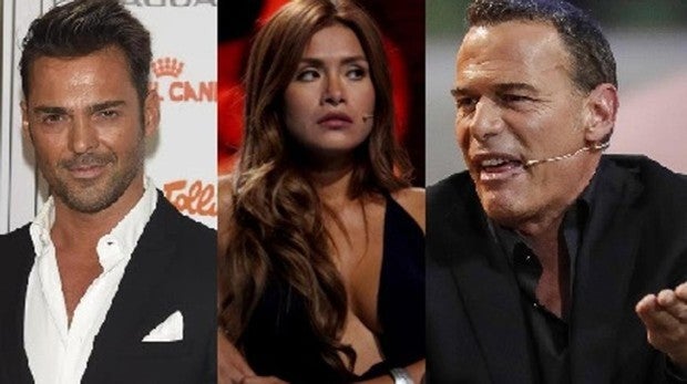 Hugo Castejón, Miriam Saavedra y Carlos Lozano