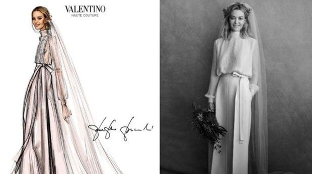 Un Valentino solo para Marta Ortega