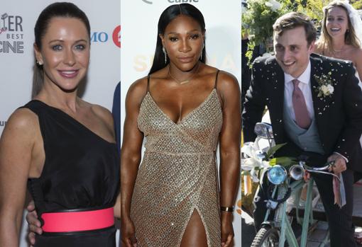 Jessica Mulroney/Angel Marchini. Serena Williams/ AFP. Charlie Van Straubenzee/STEPHEN LOCK