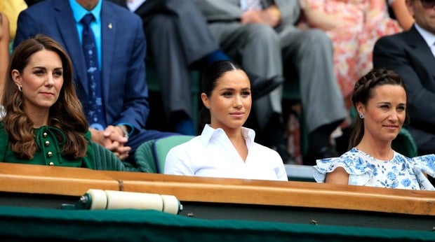 Meghan Markle, entre Catalina y Pippa Middleton