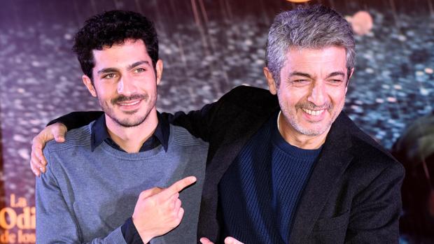 Ricardo Darín y su huijo, Chino Darín