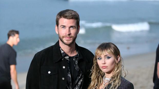 Liam Hemsworth y Miley Cyrus
