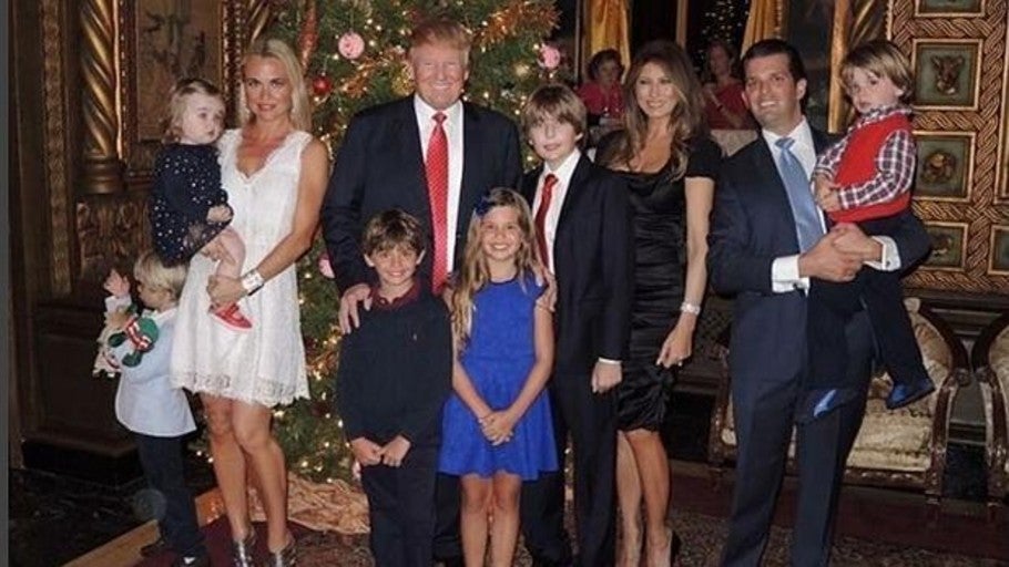 Donald Trump, abuelo por décima vez